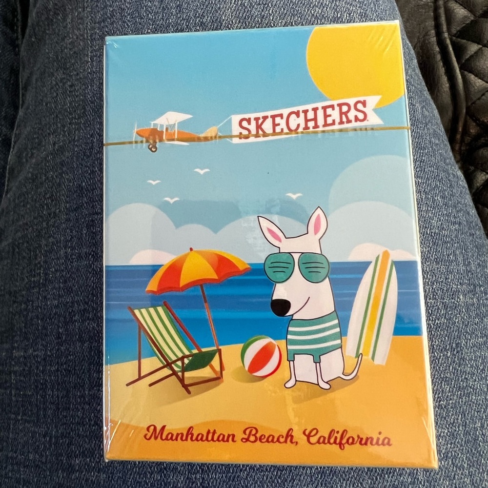 Skechers playing cards
